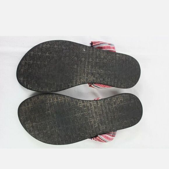 Sanuk Yoga Sandals Youth 4/5 Multicolored. - Picture 10 of 10